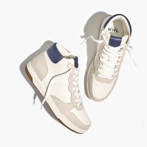 Madewell Men's Court High-Top Sneakers New Without Box